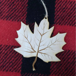 Maple Leaf Ornament - view 2