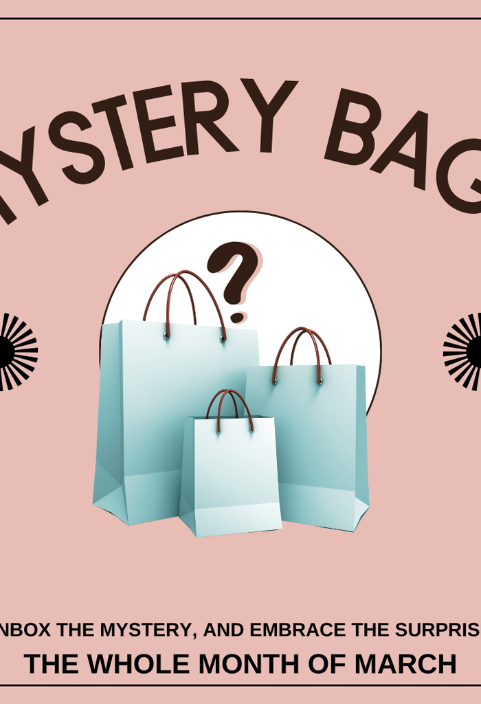 <h1>It's <span style="text-decoration:underline">Mystery Bag March!</span></h1>