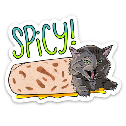 Sticker - Spicy Purrito