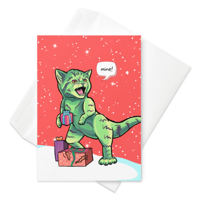 HOLIDAY - Card Kit-T-Rex