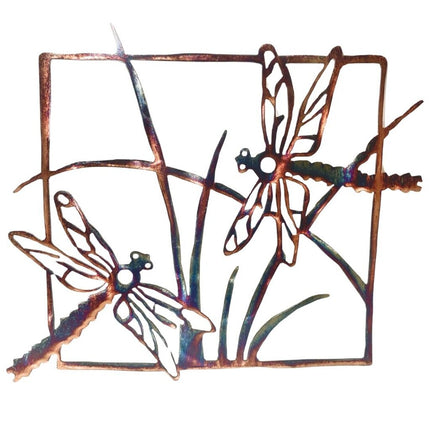 Dragonflies Metal Wall Art