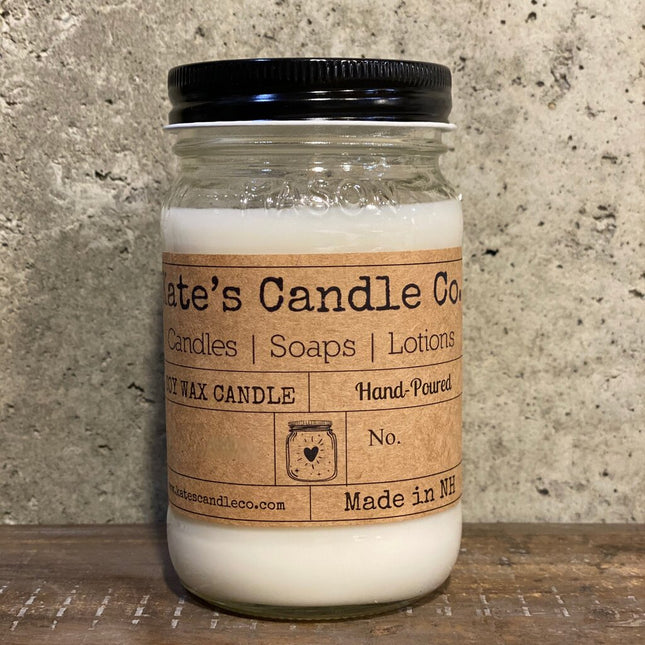 16 oz Sea Salt & Jasmine Mason Jar Candle