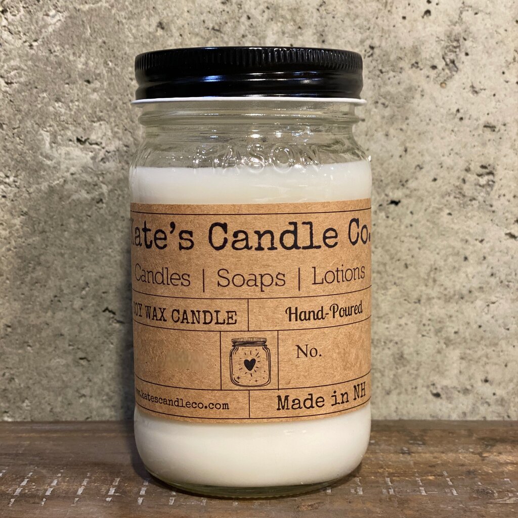 16 oz Sea Salt & Jasmine Mason Jar Candle