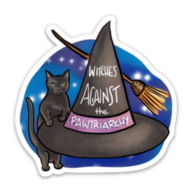 Sticker - Witches Against the Pawtriarchy