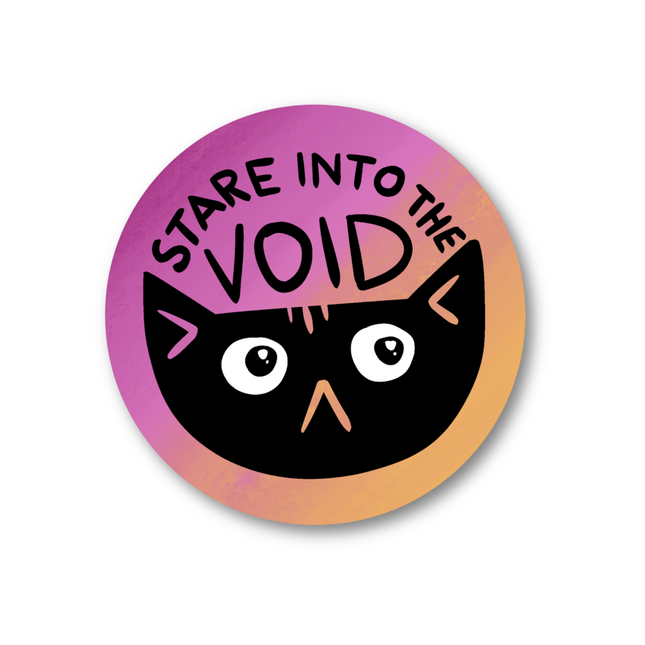 Sticker - Stare Into The Void