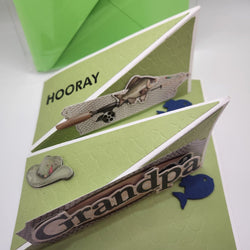 Double Easel Card/ Grandpa - view 2