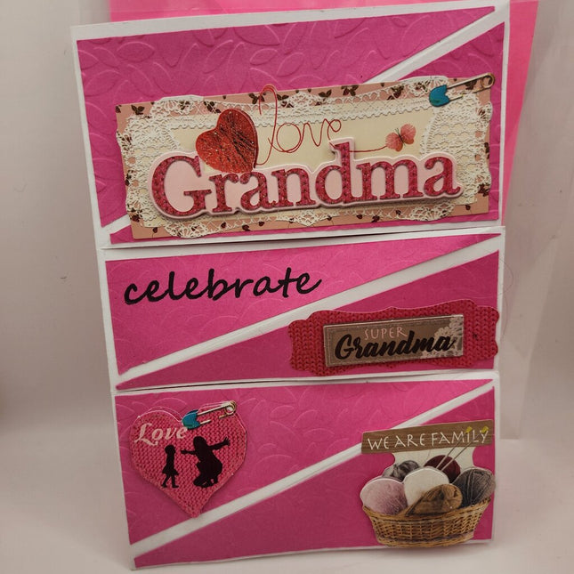 Triple Easel Card /Grandma