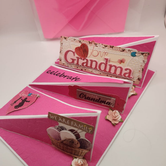 Triple Easel Card /Grandma