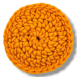 Dish Scrubby Orange Front - view 1