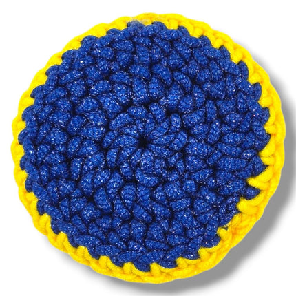 Dish Scrubby Yellow Front