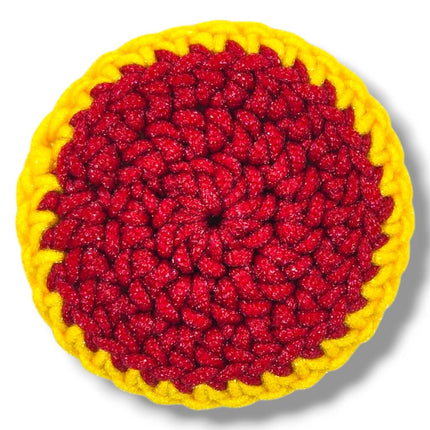 Dish Scrubby Yellow Front