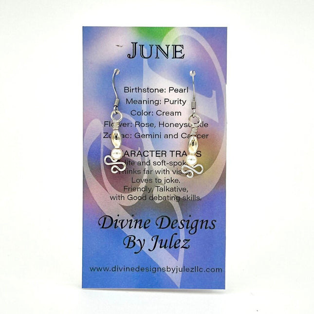 BIrthstone Earrings - 06 June