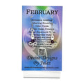 Birthstone Earrings - 02 February