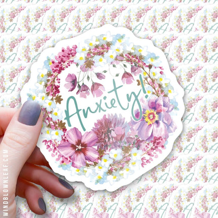 Sticker - Anxiety 3/$10