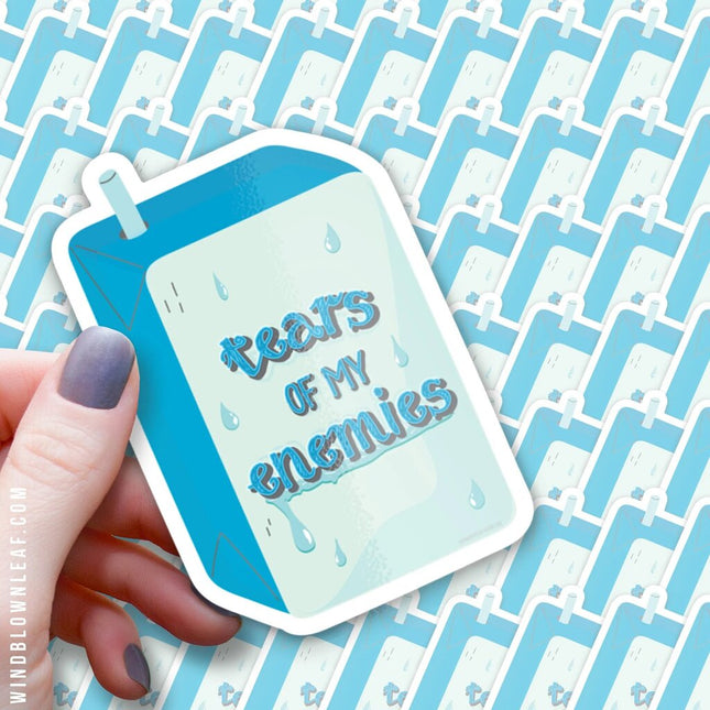 Sticker - Tears of my Enemies 3/$10