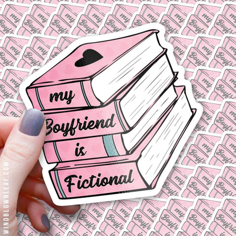 Sticker - My Boyfriend is Fictional 3/$10