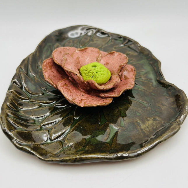 Lily Pad Incense Holder