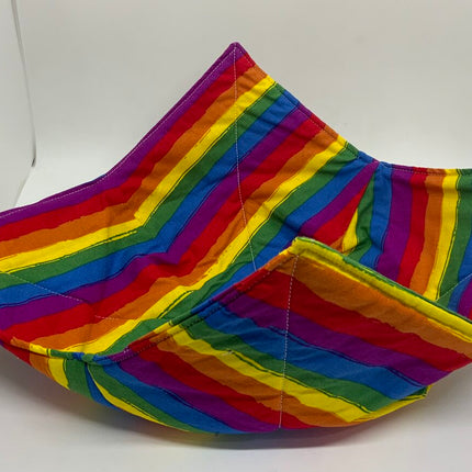 DC rainbow stripes