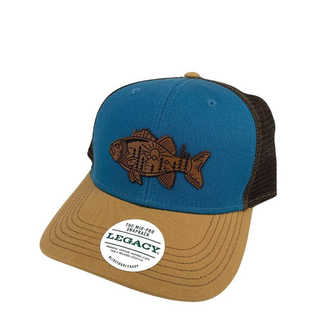 Tribal Fish Patch Hat