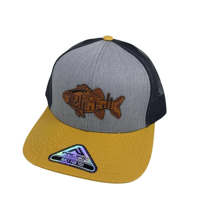 Tribal Fish Patch Hat