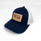 Navy/White Mesh