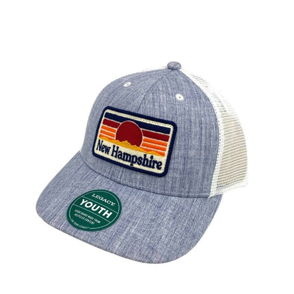 NH Sundrop YOUTH Hat- Heather Blue