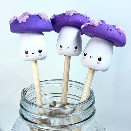 PURPLE MUSHROOM PLANT PAL