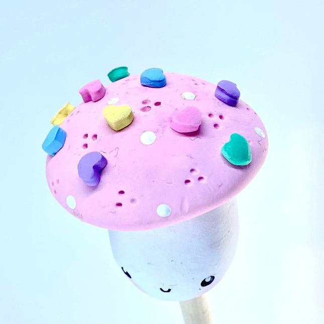 LIGHT PINK MUSHROOM PLANT PAL