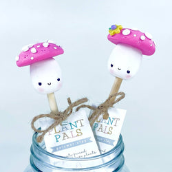 HOT PINK MUSHROOM PLANT PAL - view 1