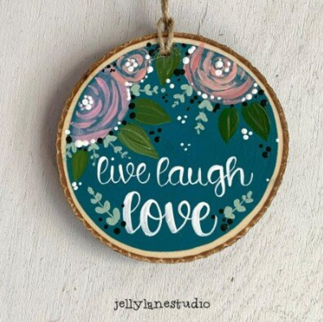 LIVE LAUGH LOVE ornament