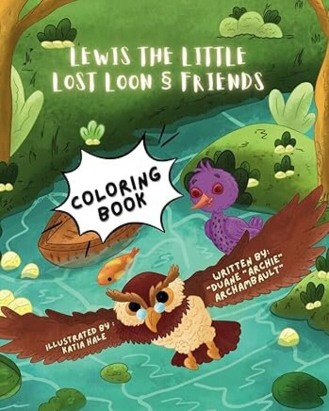 Lewis The Little Loon & Friends Coloring book