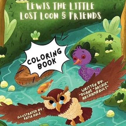 Lewis The Little Loon & Friends Coloring book