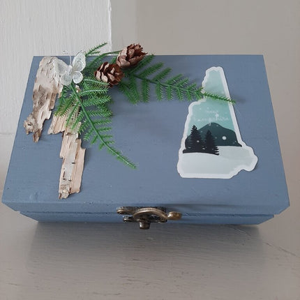 531-blue trinket box