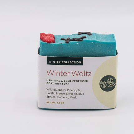 Winter Waltz Goat Milk Soap Bar