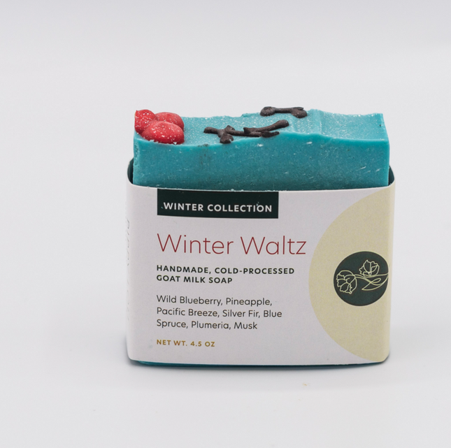 Winter Waltz Goat Milk Soap Bar