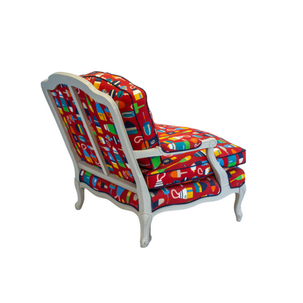 Buoy chair & ottoman set