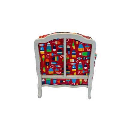 Buoy chair & ottoman set