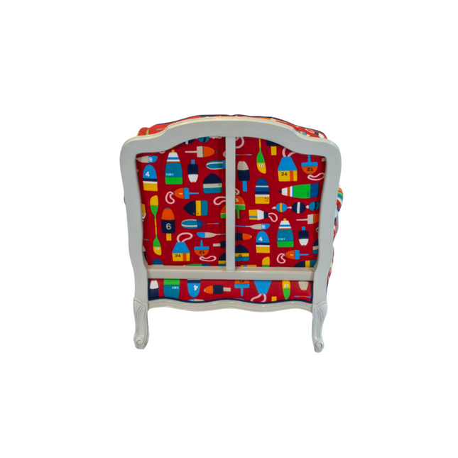 Buoy chair & ottoman set