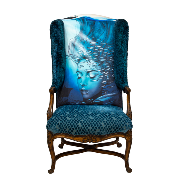 Perfect Storm Wingback Chair