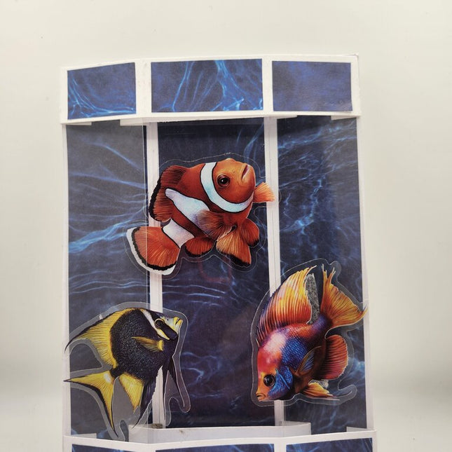 Hexagonal Pop Out Card /Fabulous Fins