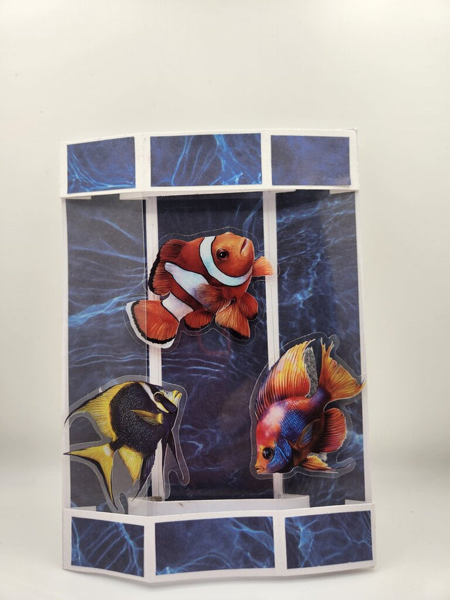 Hexagonal Pop Out Card /Fabulous Fins