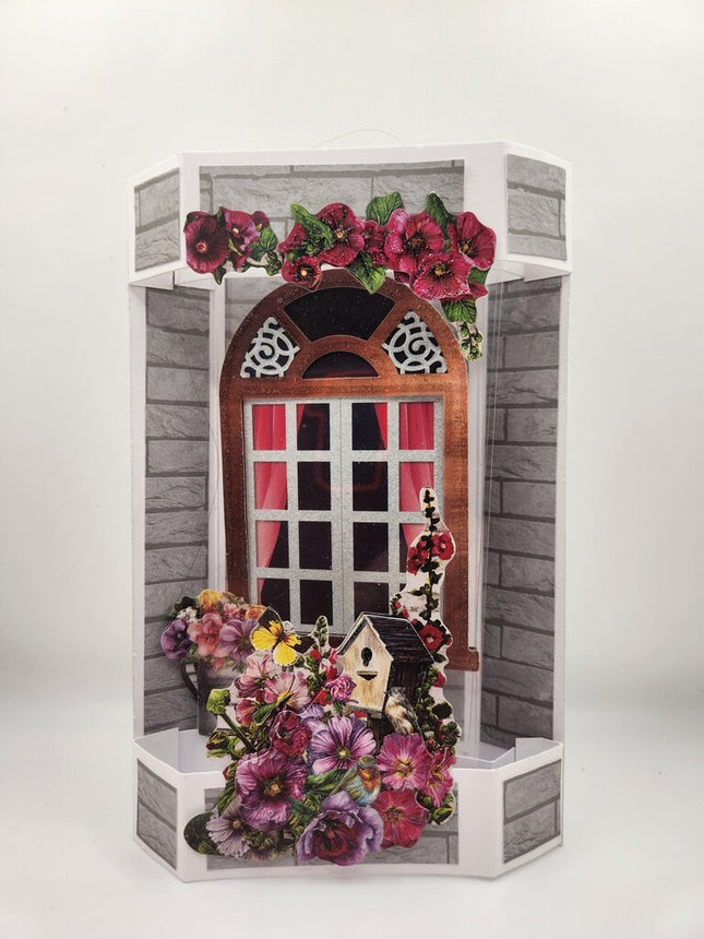 Hexagonal Pop Out Card/Garden Window