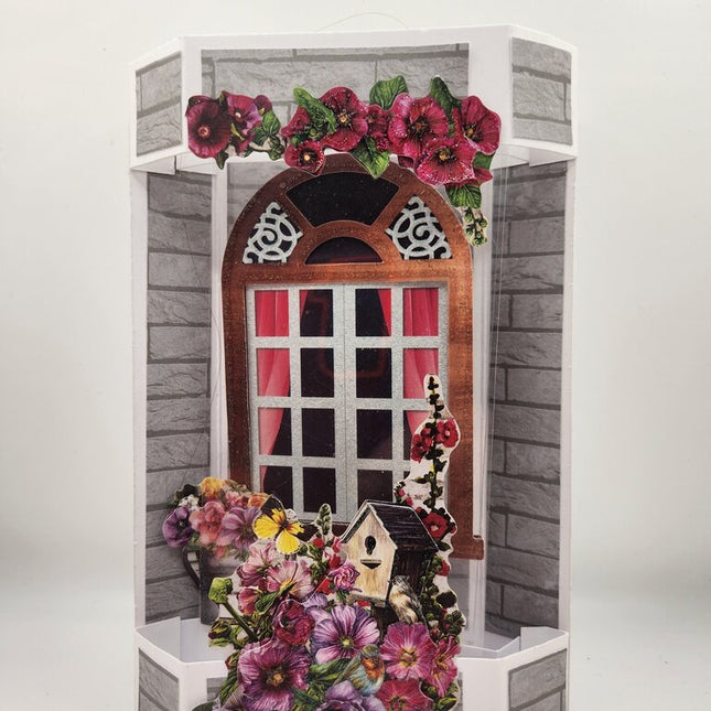 Hexagonal Pop Out Card/Garden Window
