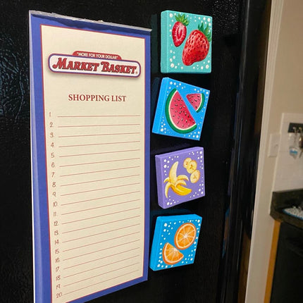 Watermelon magnet mini canvas thick