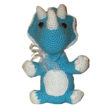 Terry Triceratops Crochet Stuffed Animal