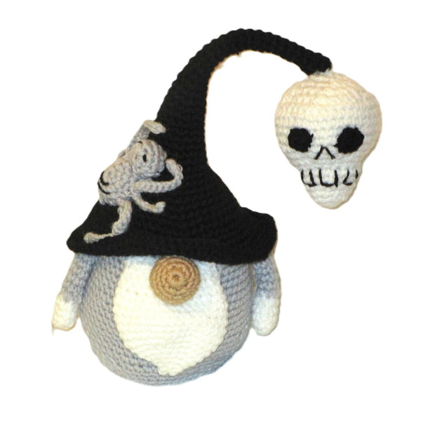 Gnome with Skull