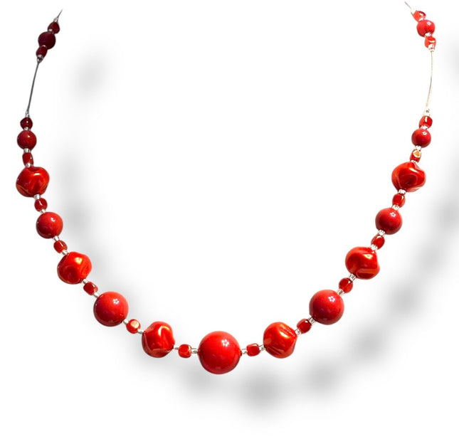 Swarovski Pearl Necklace - CH - TS12