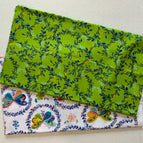 9x13 / butterfly/green vines / New