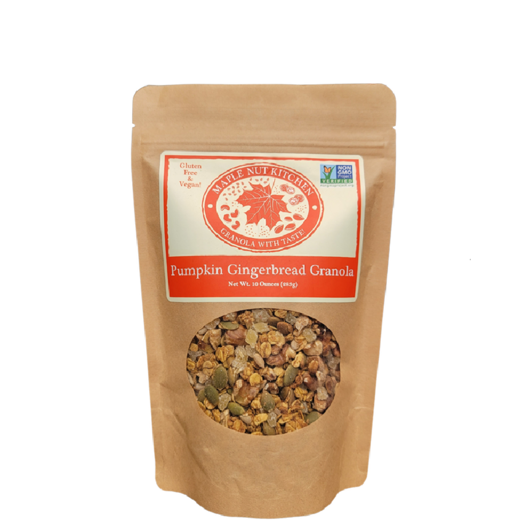Pumpkin Gingerbread Granola