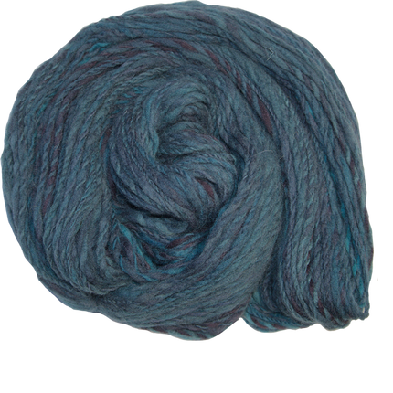 Moody Teal/Black 140 Yards - Fidget Fiber Arts Handspun